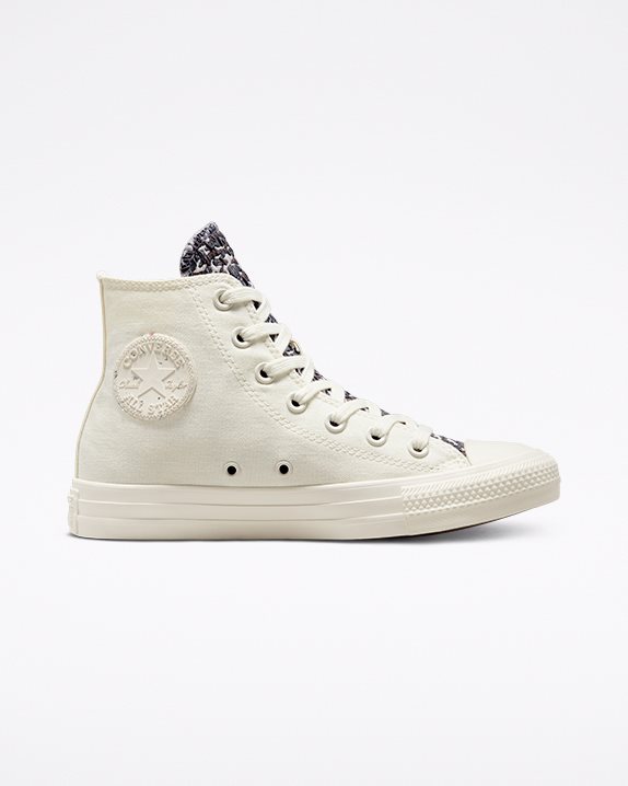 Womens Converse Chuck Taylor All Star Desert Camo High Top Egret - Click Image to Close