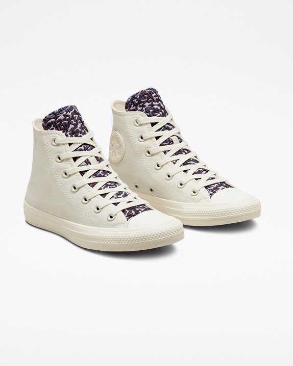 Womens Converse Chuck Taylor All Star Desert Camo High Top Egret - Click Image to Close