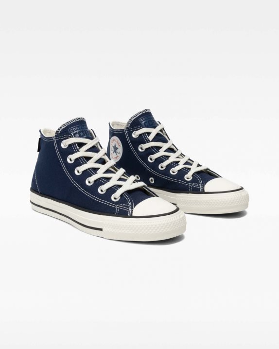 Unisex Converse Chuck Taylor All Star Pro Renew Canvas Mid Midnight Navy - Click Image to Close