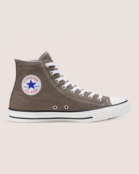 Unisex Converse Chuck Taylor All Star Classic Colour High Top Charcoal - Click Image to Close