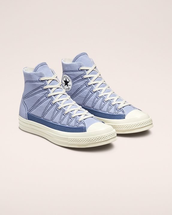 Unisex Converse Chuck 70 Hiking Stitched High Top Serene Sapphire