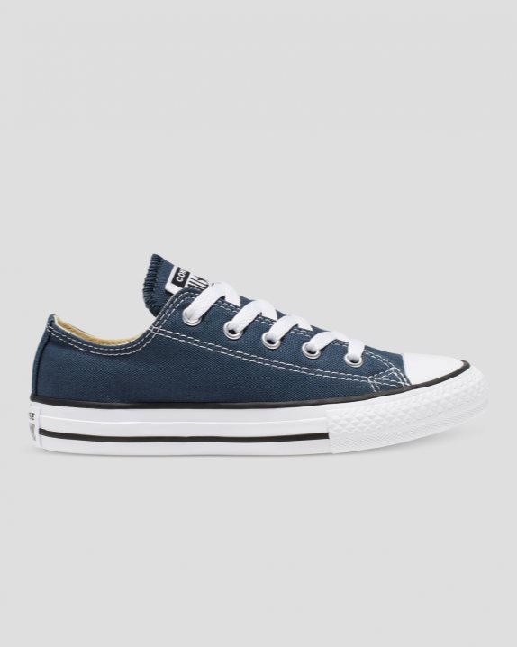 Chuck Taylor All Star Junior Low Top Navy - Click Image to Close
