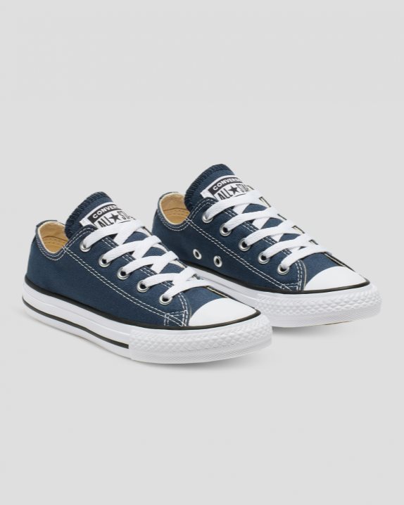 Chuck Taylor All Star Junior Low Top Navy - Click Image to Close