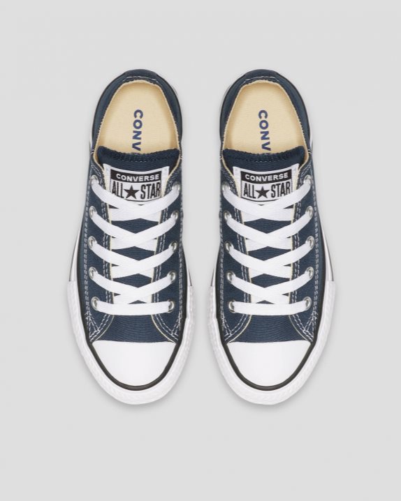 Chuck Taylor All Star Junior Low Top Navy - Click Image to Close