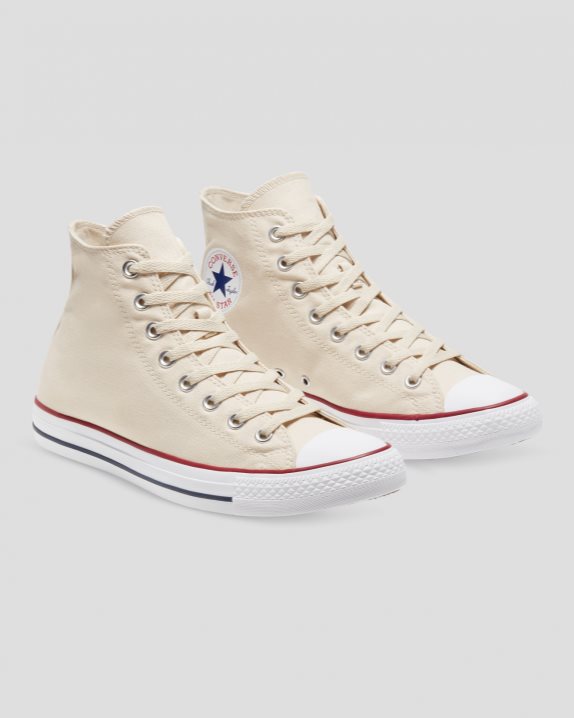 Unisex Converse Chuck Taylor All Star Seasonal Colour High Top Natural - Click Image to Close