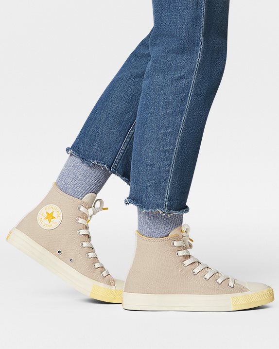 Womens Converse Chuck Taylor All Star Trance Form High Top Papyrus - Click Image to Close