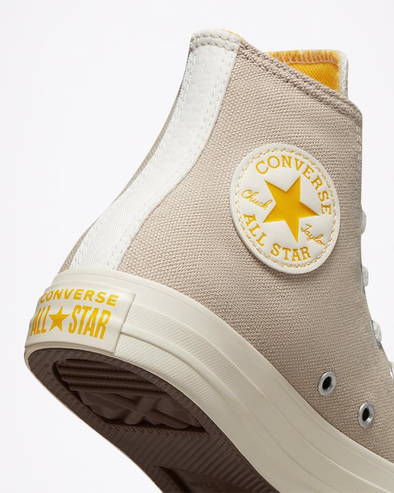 Womens Converse Chuck Taylor All Star Trance Form High Top Papyrus - Click Image to Close