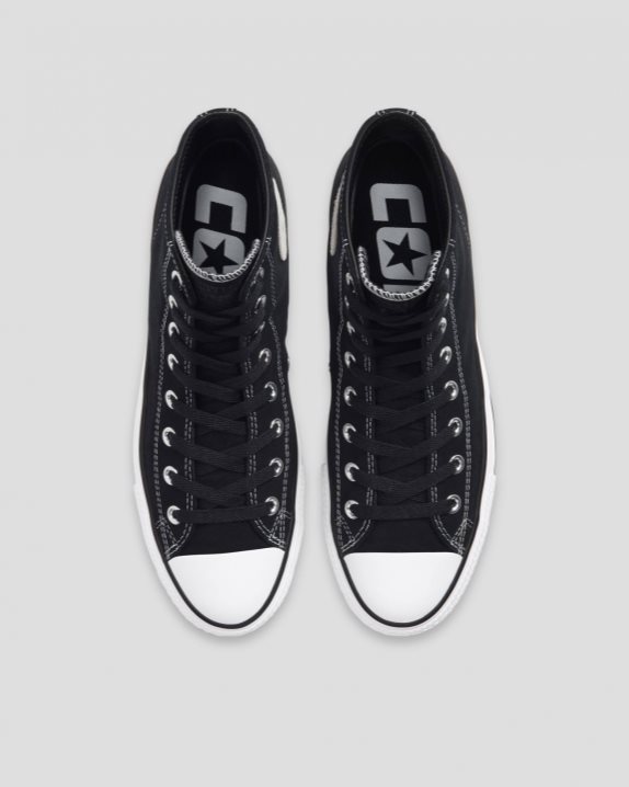 Chuck Taylor All Star Pro Suede High Top Black - Click Image to Close