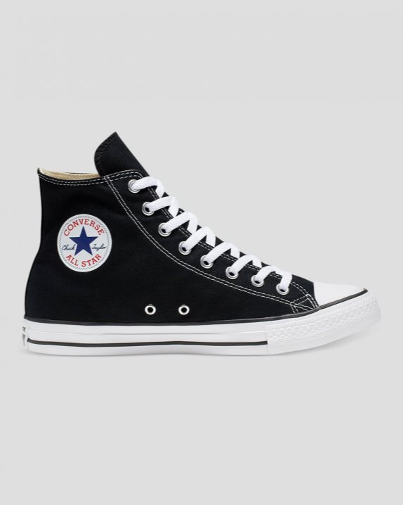 Unisex Converse Chuck Taylor All Star Classic Colour High Top Black - Click Image to Close