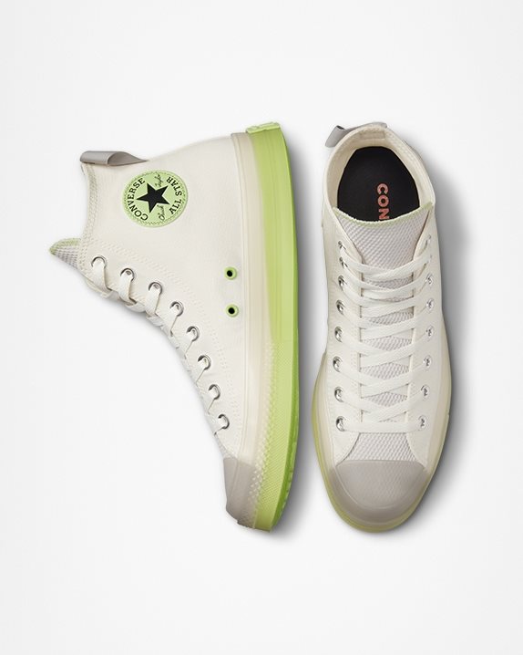 Unisex Converse Chuck Taylor All Star CX Lo-Fi Craft High Top Egret - Click Image to Close