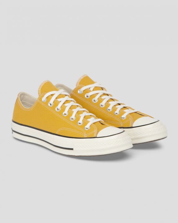 Unisex Converse Chuck 70 Vintage Canvas Low Top Sunflower Yellow