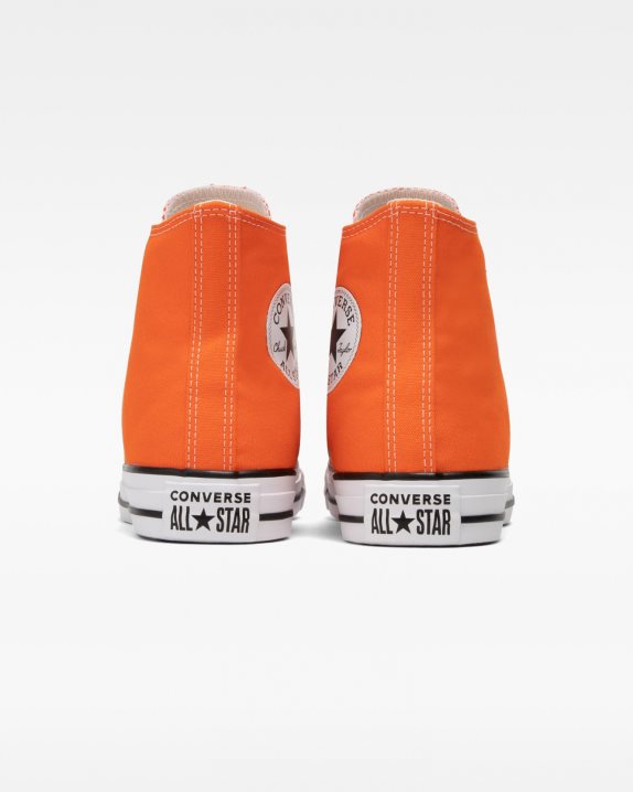 Unisex Converse Chuck Taylor All Star Seasonal Colour High Top Orange