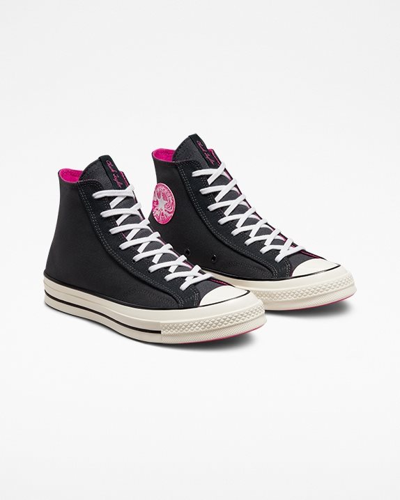 Unisex Converse Chuck 70 See Beyond High Top Dark Smoke Grey - Click Image to Close