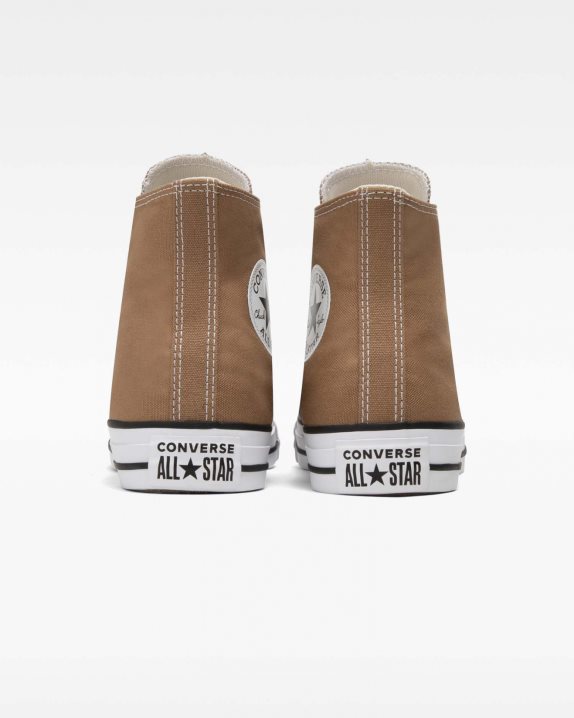 Unisex Converse Chuck Taylor All Star Seasonal Colour High Top Sand Dune - Click Image to Close