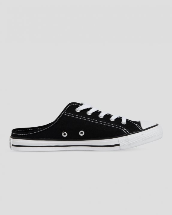 Womens Converse Chuck Taylor Dainty Mule Slip Black - Click Image to Close