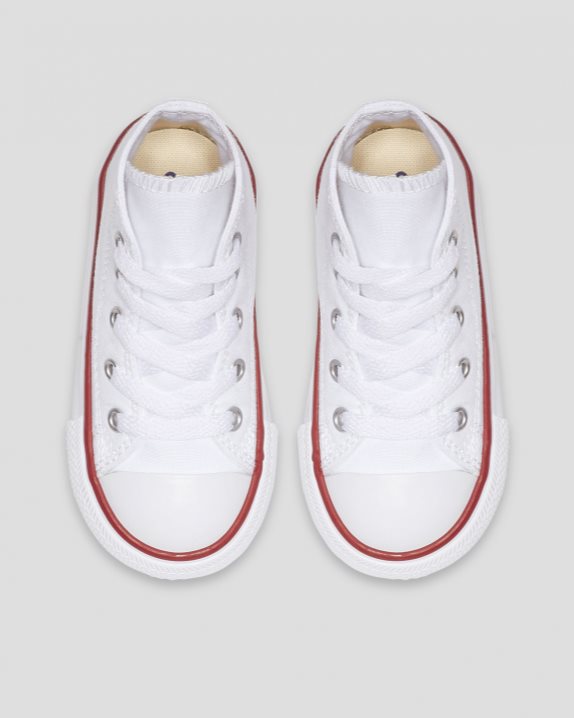 Chuck Taylor All Star Toddler High Top White - Click Image to Close