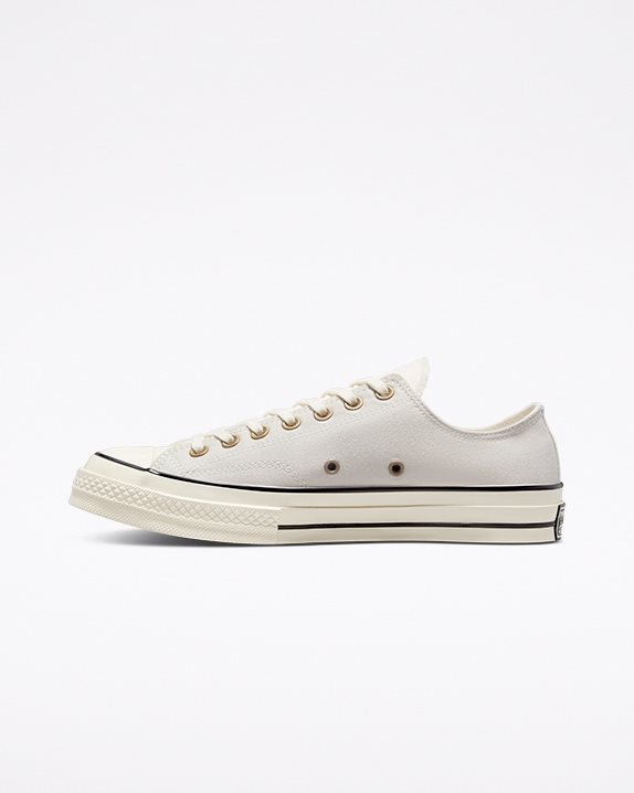 Unisex Converse Chuck 70 Colourblocked Low Top Light Bone