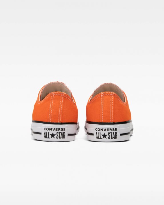 Unisex Converse Chuck Taylor All Star Seasonal Colour Low Top Orange