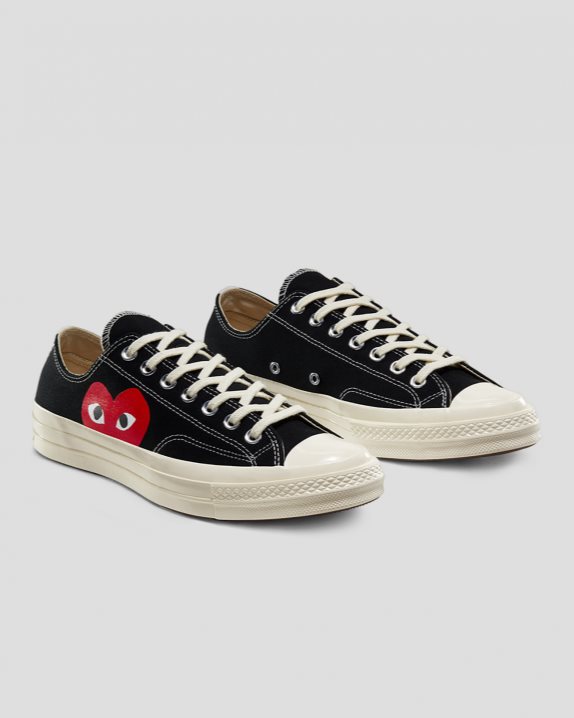 Unisex Converse X Comme des Gar?ons Chuck 70 Play Low Top Black