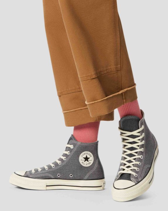 Unisex Converse Chuck 70 Triple Stitch High Top Storm Wind - Click Image to Close