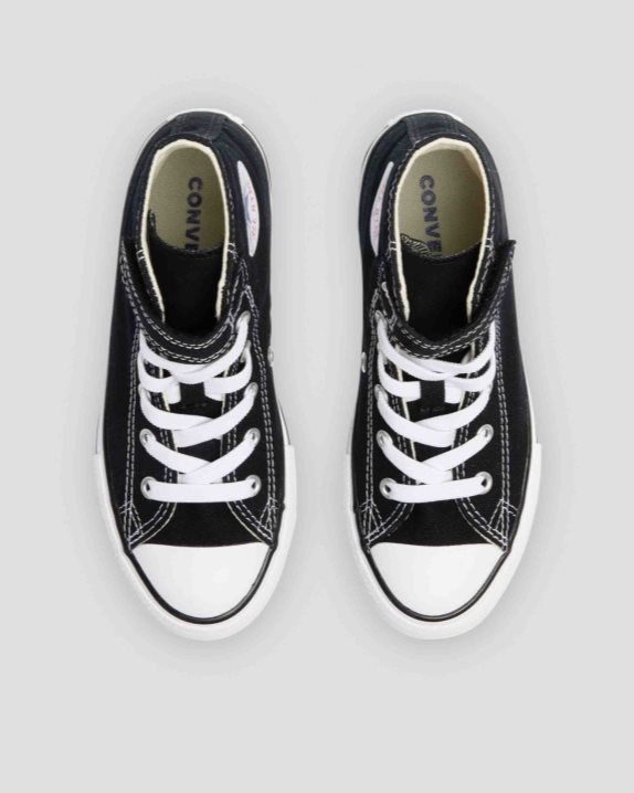 Chuck Taylor All Star Easy On 1V Junior High Top Black - Click Image to Close
