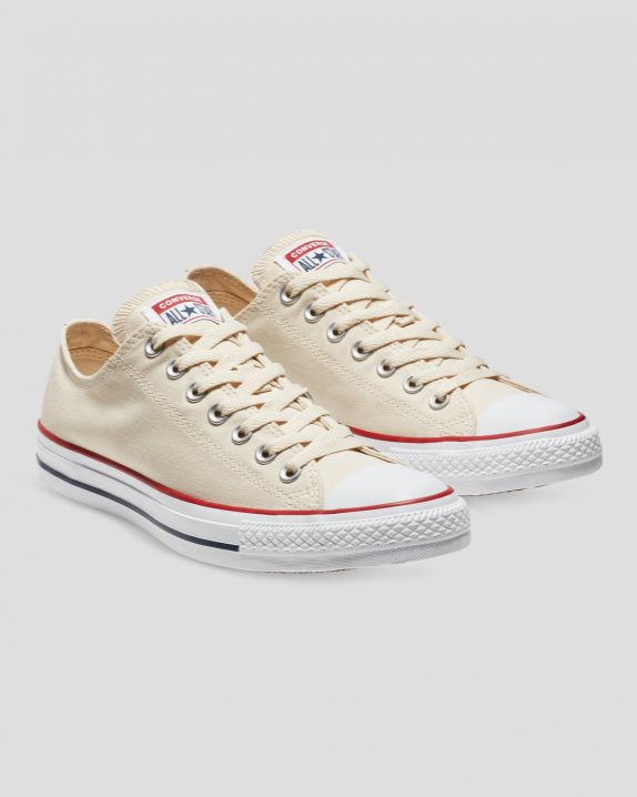 Unisex Converse Chuck Taylor All Star Seasonal Colour Low Top Natural - Click Image to Close