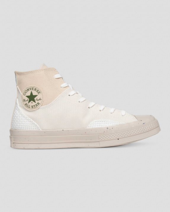 Unisex Converse Chuck 70 Canvas & Knit High Top Natural - Click Image to Close