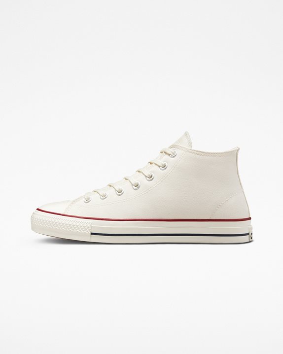 Unisex CONS Chuck Taylor All Star Pro Cut Off Mid Egret