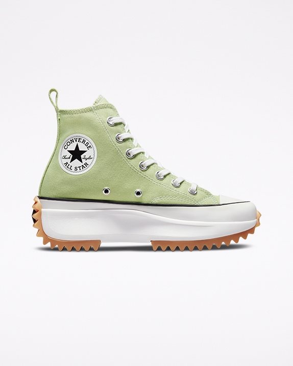 Unisex Converse Run Star Hike Seasonal Colour High Top Olive Aura - Click Image to Close