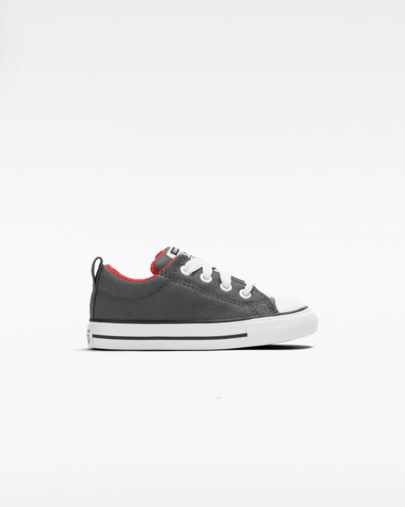 Chuck Taylor All Star Street Easy On Toddler Low Top Iron Grey - Click Image to Close