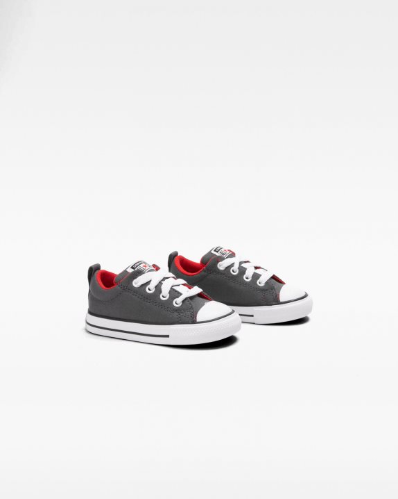 Chuck Taylor All Star Street Easy On Toddler Low Top Iron Grey - Click Image to Close