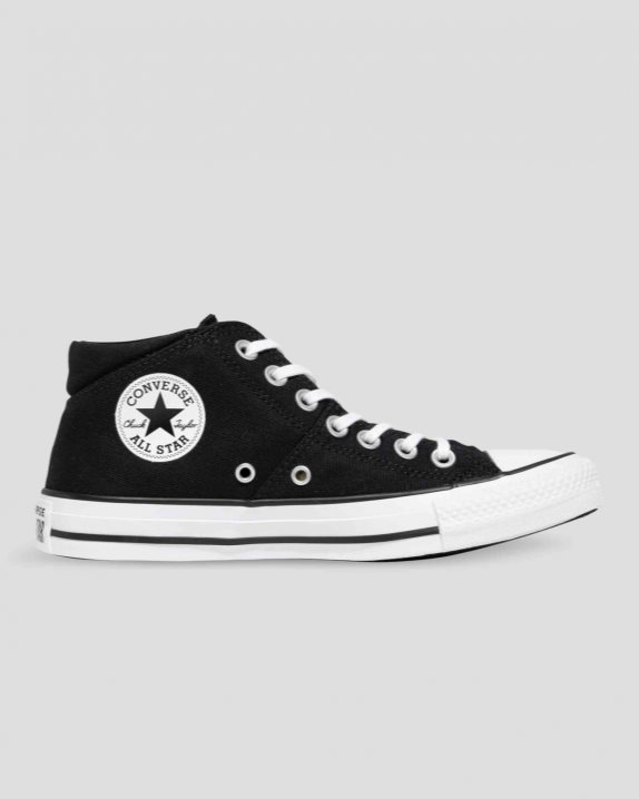 Womens Converse Chuck Taylor All Star Madison True Faves Mid Black