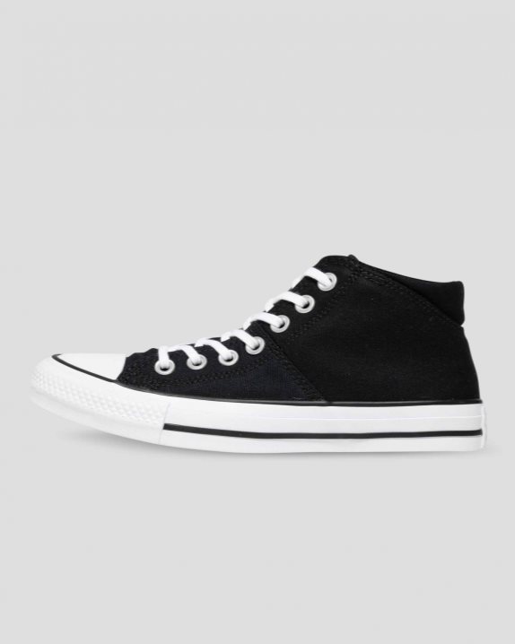 Womens Converse Chuck Taylor All Star Madison True Faves Mid Black