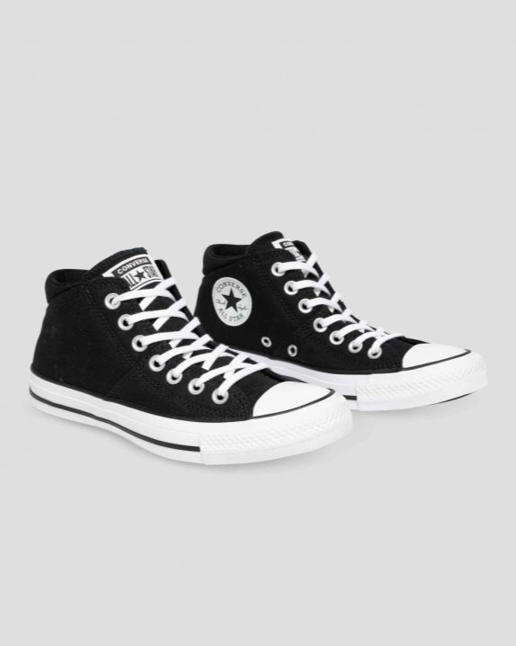 Womens Converse Chuck Taylor All Star Madison True Faves Mid Black