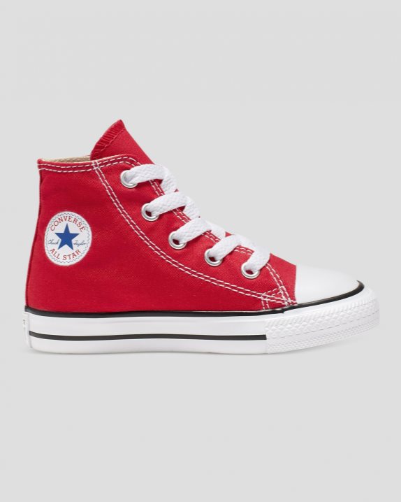 Chuck Taylor All Star Toddler High Top Red - Click Image to Close