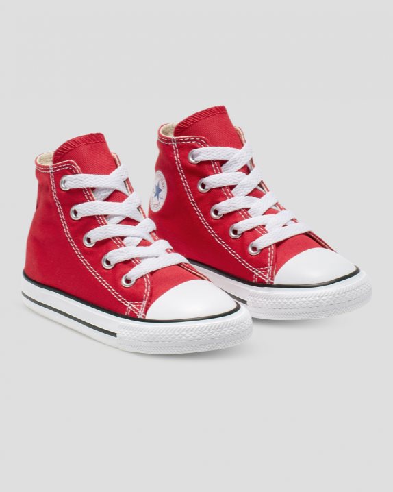 Chuck Taylor All Star Toddler High Top Red - Click Image to Close