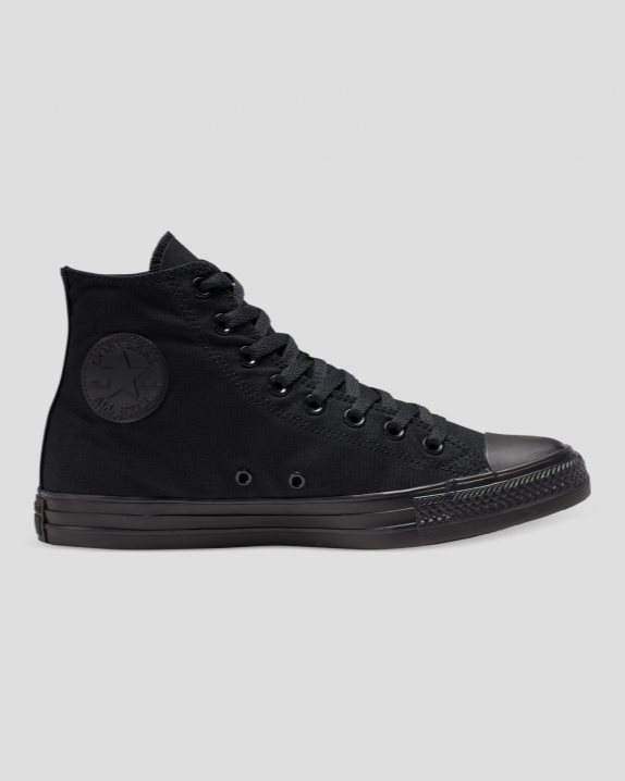 Unisex Converse Chuck Taylor All Star Classic Colour High Top Black Mono