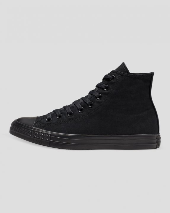 Unisex Converse Chuck Taylor All Star Classic Colour High Top Black Mono - Click Image to Close