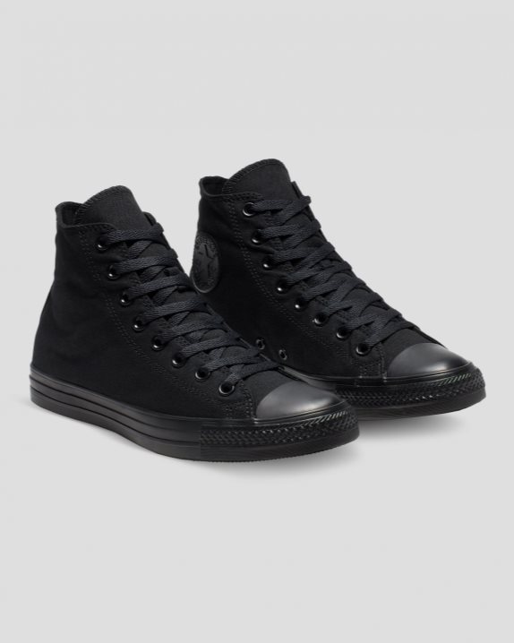 Unisex Converse Chuck Taylor All Star Classic Colour High Top Black Mono