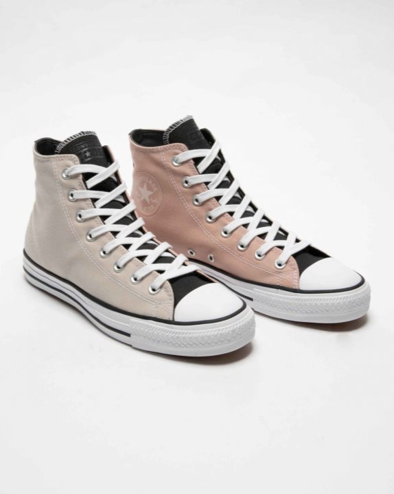 Unisex Converse Chuck Taylor All Star Pro Tri Panel High Top Pink Clay - Click Image to Close