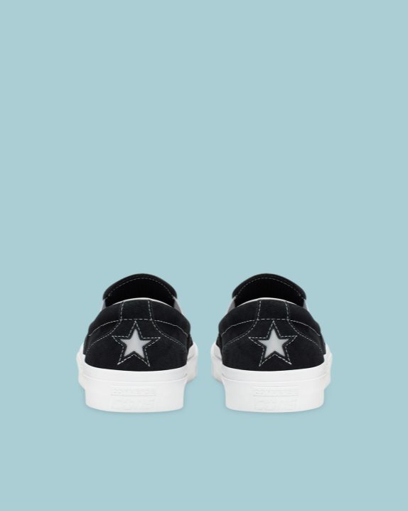 Unisex Converse One Star CC Slip On Black