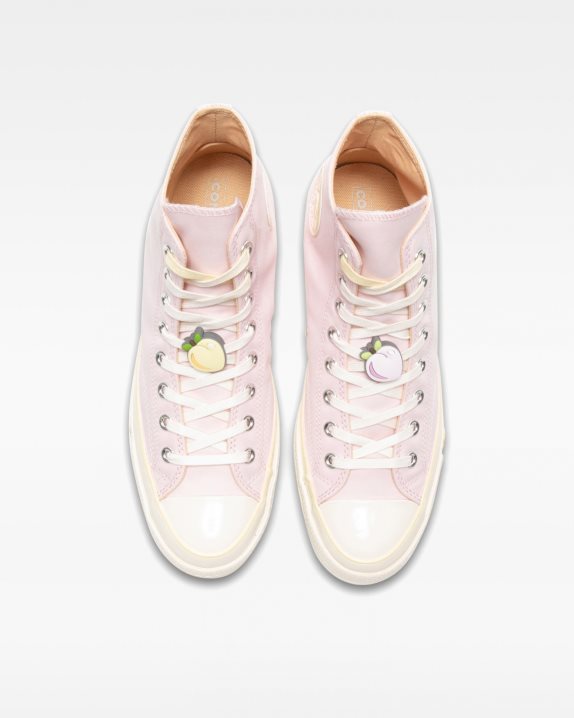 Unisex Converse Chuck 70 Summer Fruit High Top Pink Foam - Click Image to Close