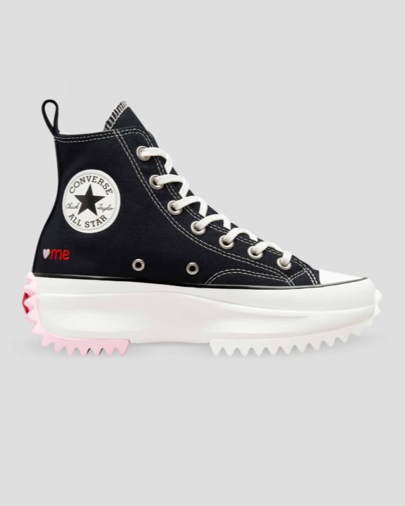 Unisex Converse Run Star Hike Crafted With Love High Top Black - Click Image to Close