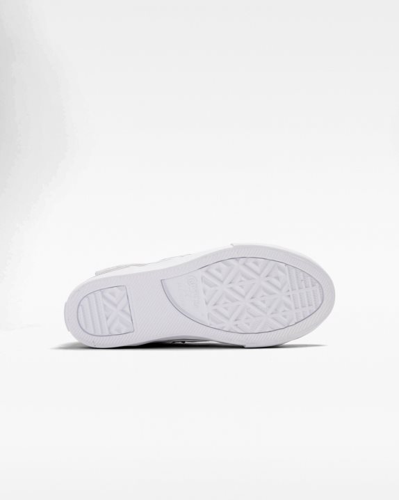 Pro Blaze Strap Junior Leather High Top White