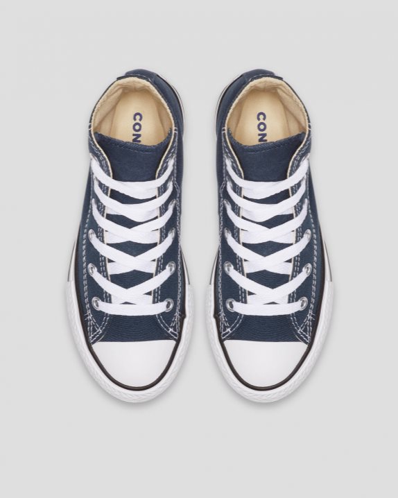 Chuck Taylor All Star Junior High Top Navy - Click Image to Close