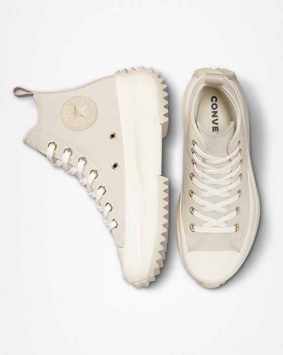Unisex Converse Run Star Hike Earthy Tones High Top Desert Sand - Click Image to Close