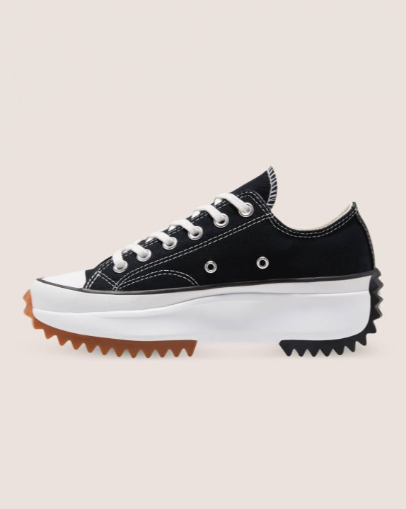 Unisex Converse Run Star Hike Canvas Low Top Black - Click Image to Close