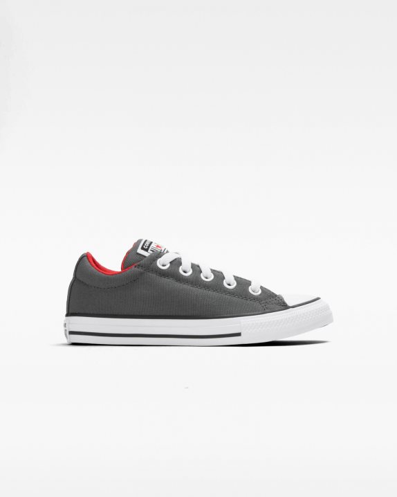 Chuck Taylor All Star Street Easy On Junior Low Top Iron Grey - Click Image to Close