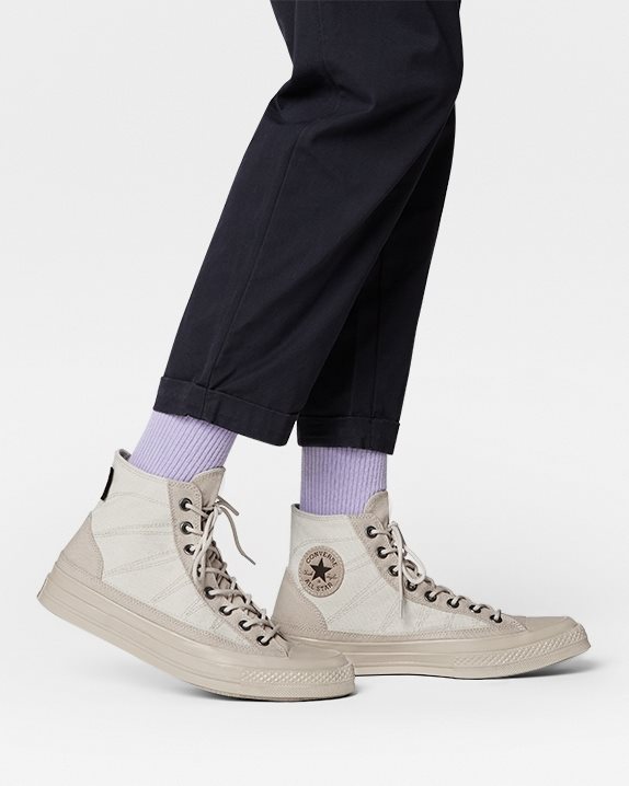 Unisex Converse Chuck 70 GORE-TEX Counter Climate High Top Papyrus - Click Image to Close