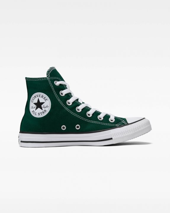 Unisex Converse Chuck Taylor All Star Seasonal Colour High Top Midnight Clover - Click Image to Close